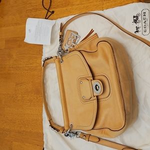 Coach Vachetta 70th cross body purse